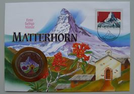 1994: Numisbrief: Schweizer Berge - Matterhorn mit Nr.434