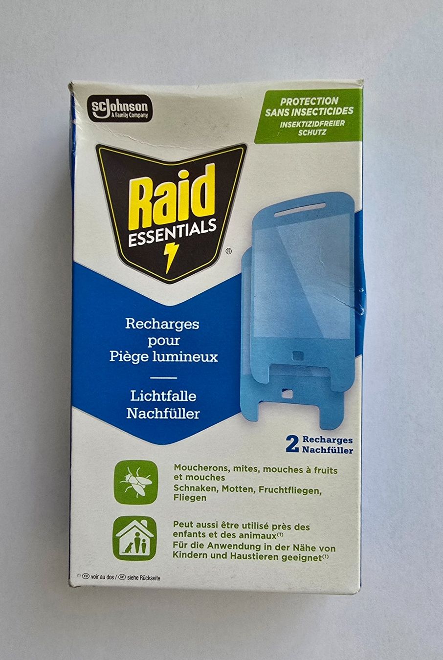 Autres articles pour la maison: Raid Essentials Lichtfalle Nachfüllpack 2 Stück – Neuf (Voir description) à Zürich par pfo_tjp8