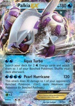 Pokémon Sammelbilder & Trading cards: Palkia EX (BKP 31) BREAKpoint – Gebraucht aus Matzendorf von SwissMagicKarten