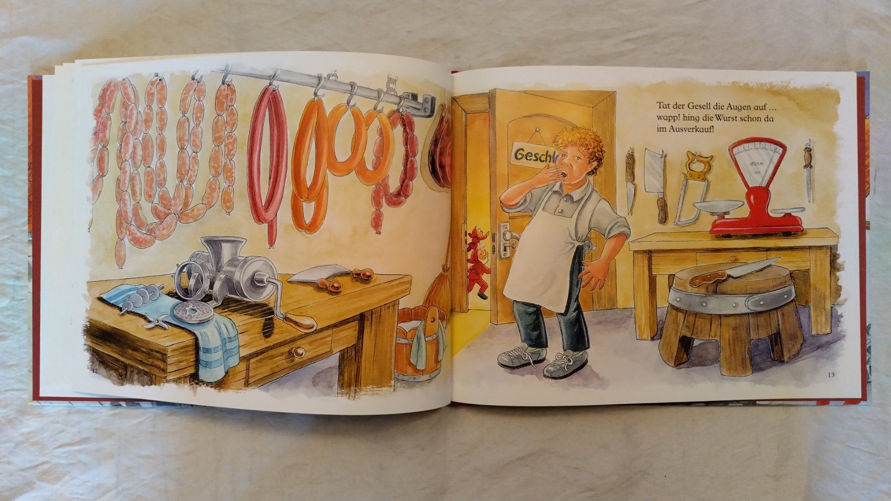 Libri: Die Heinzelmännchen - August Kopisch / Bilderbuch 2019 – Usato da Bellach venduto da JingleJerry 4