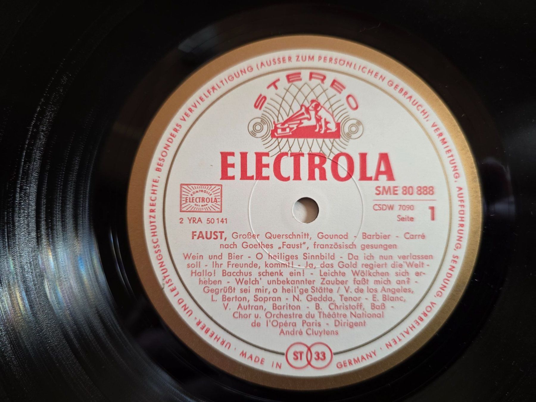 Schallplatten: Klassik LP Faust - Charles Gounod - Querschnitt - – Gebraucht aus Walterswil BE von Lonitti 1