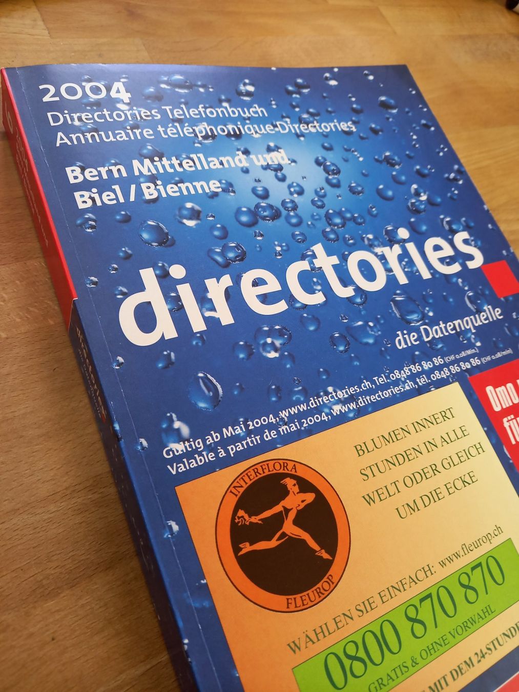 Bücher: Telefonbuch Nr. 6 2004 – Neu (gemäss Beschreibung) aus Biglen von BrockenhausGruenspan 1
