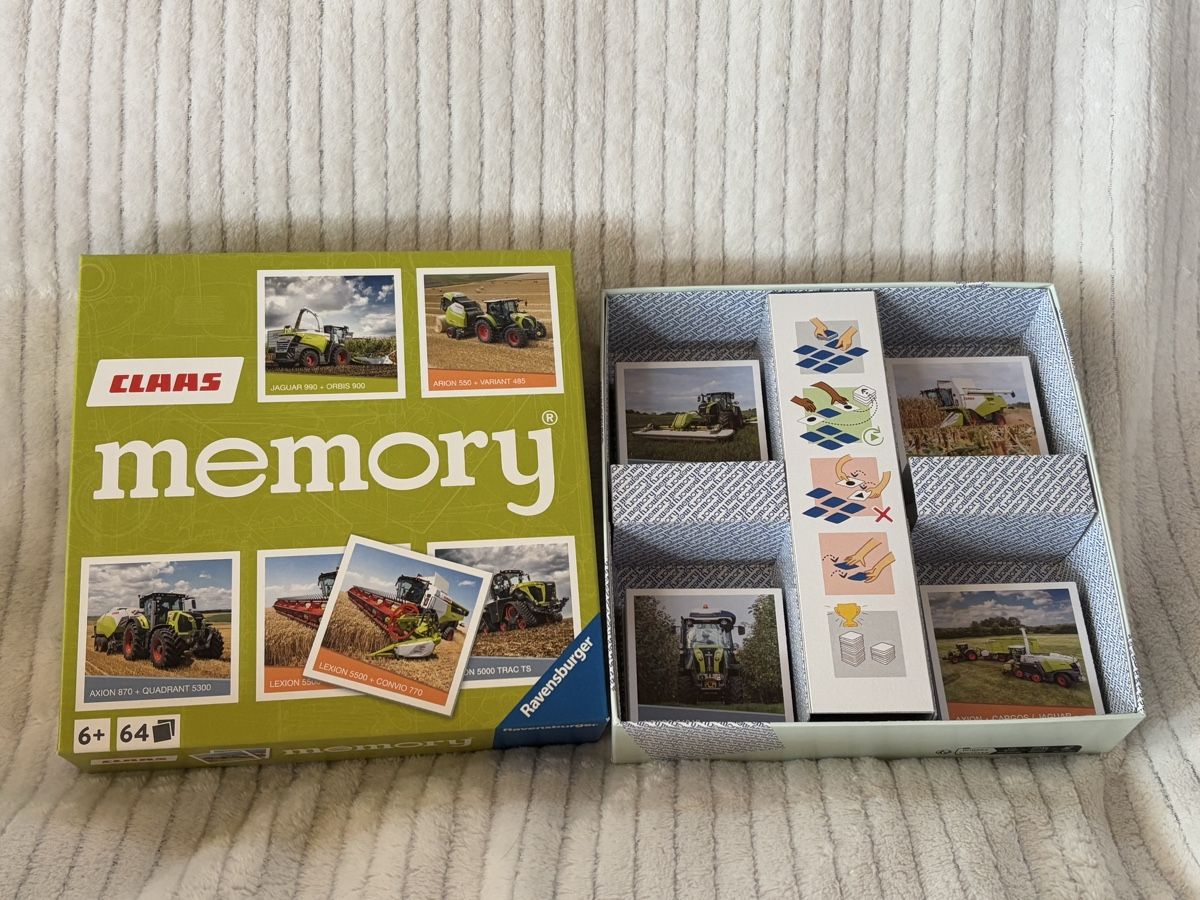 Ravensburger Giochi: Claas Traktoren Memory / Ravensburger – Nuovo (secondo la descrizione) da Rümlang venduto da euqinom16