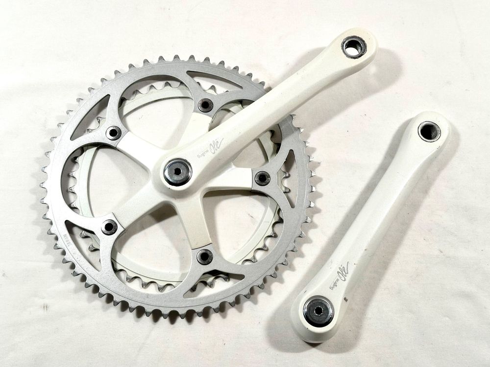 NOS! Rare Stronglight Delta Carbone ( Carbon) 172mm 52-42T Crankset
