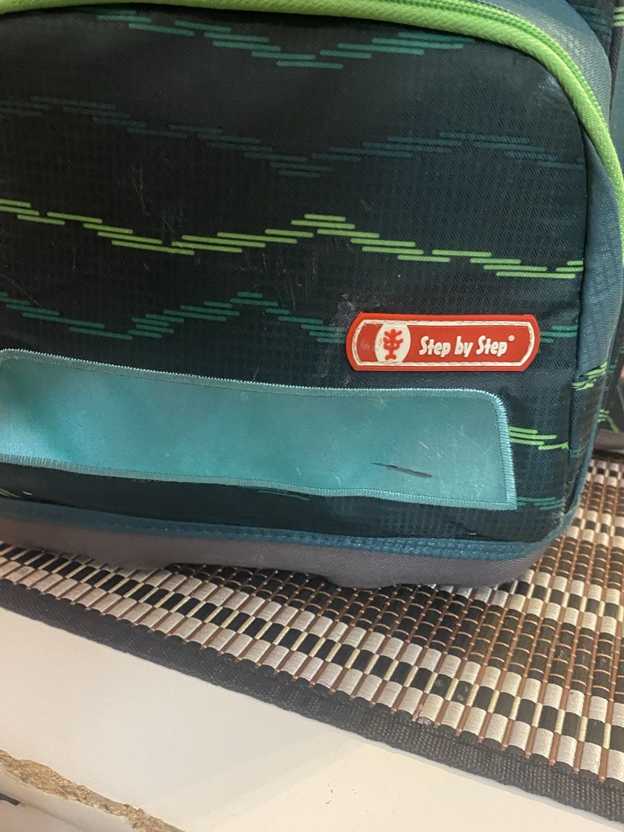 Allestimento di negozi e stand fieristici: Step by Step Schulrucksack, guter Zustand,gebrauchspurren – Usato da Gossau ZH venduto da Lavinia07 2