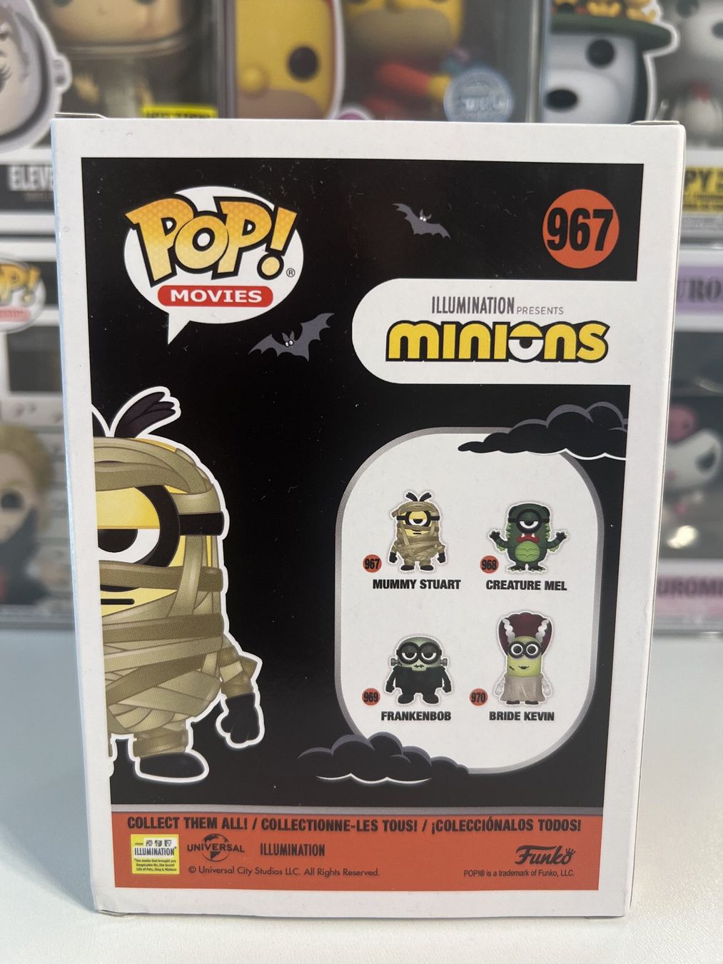 Funko Statuette: Funko POP! Minions Mummy Stuart – Nuovo e nell'imballaggio originale da Le Mouret venduto da perfectbijou 2