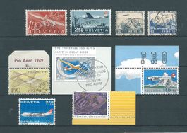 Flugpost ab 1946 gestempelt