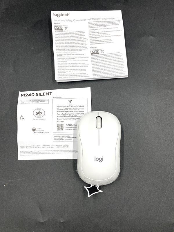 Logitech Mouse: LOGITECH | M240 Silent | Maus | Weiss | kabellos – Nuovo (secondo la descrizione) da Wittenbach venduto da Restwert_St-Gallen 4