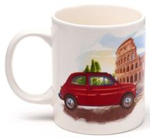 Fiat 500 Dolce Vita Tasse 300ml, Original und NEU