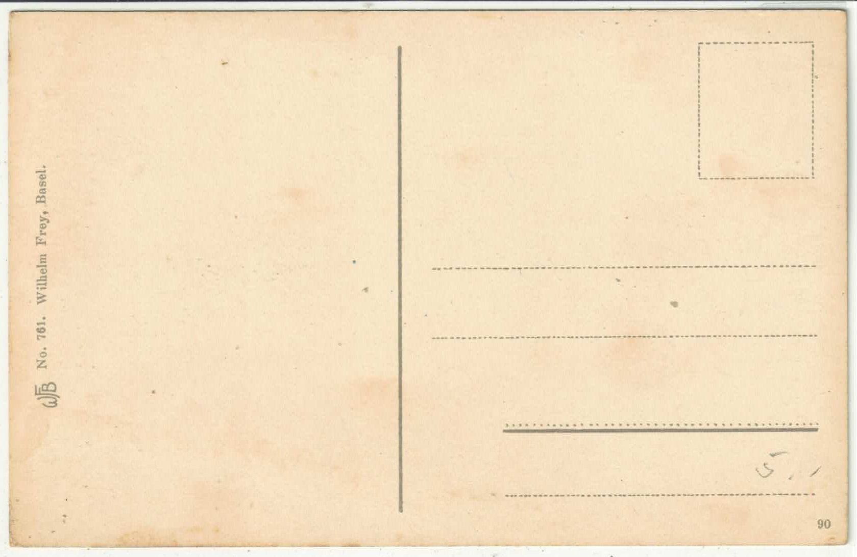 Cartoline postali: Basel - St. Mathäuskirche - Litho – Usato da Ettingen venduto da Kartenplanet 1
