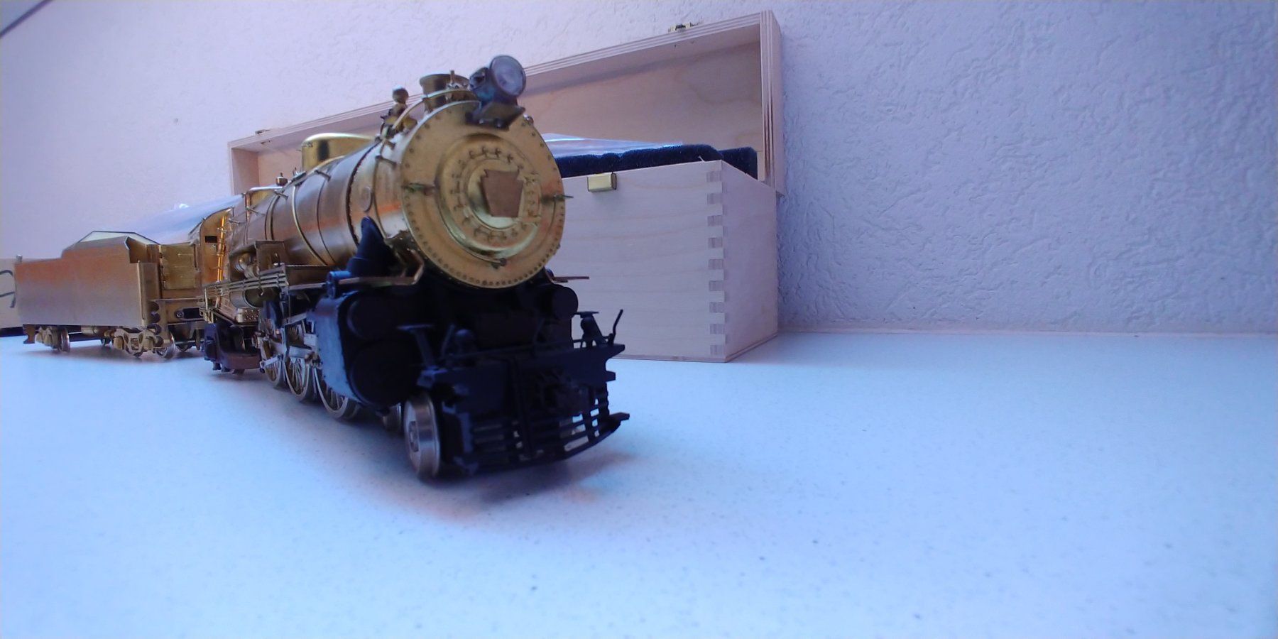 Modelleisenbahnen: KTM Messing Dampflok mit Tender 0 – Gebraucht aus Waltenschwil von Ardnas007