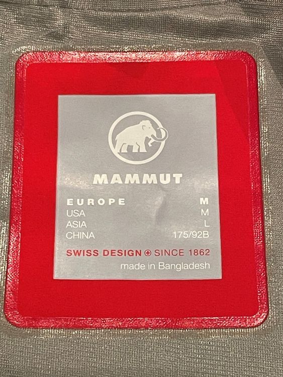 Mammut Giacche: MAMMUT - Crater HS Hooded Jacket Rot (Size M) **** NEU **** – Nuovo (secondo la descrizione) da Frasnacht venduto da mav29 2