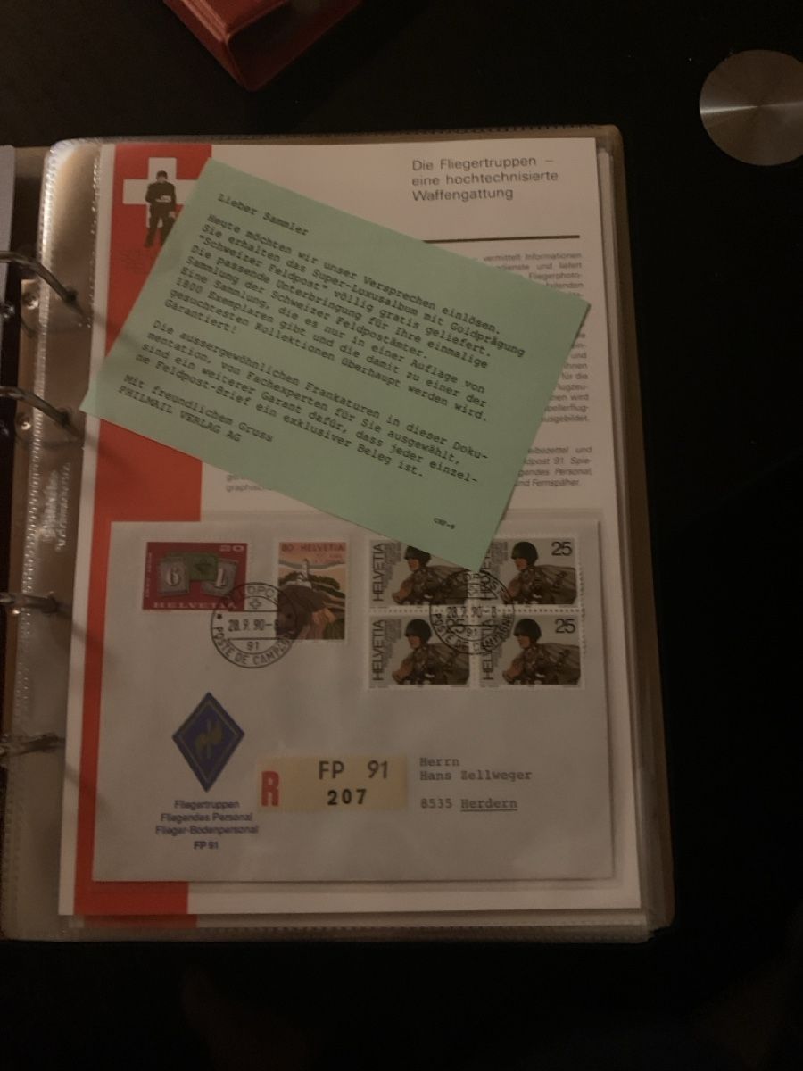 Tutti i francobolli: Schweizer Feldpost Briefmarken Konvolut Konvolut 1 – Nuovo (secondo la descrizione) da Aefligen venduto da vw-golf 1