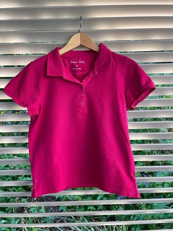 Schulkunstprojekt: Bedrucktes Vintage  Polo