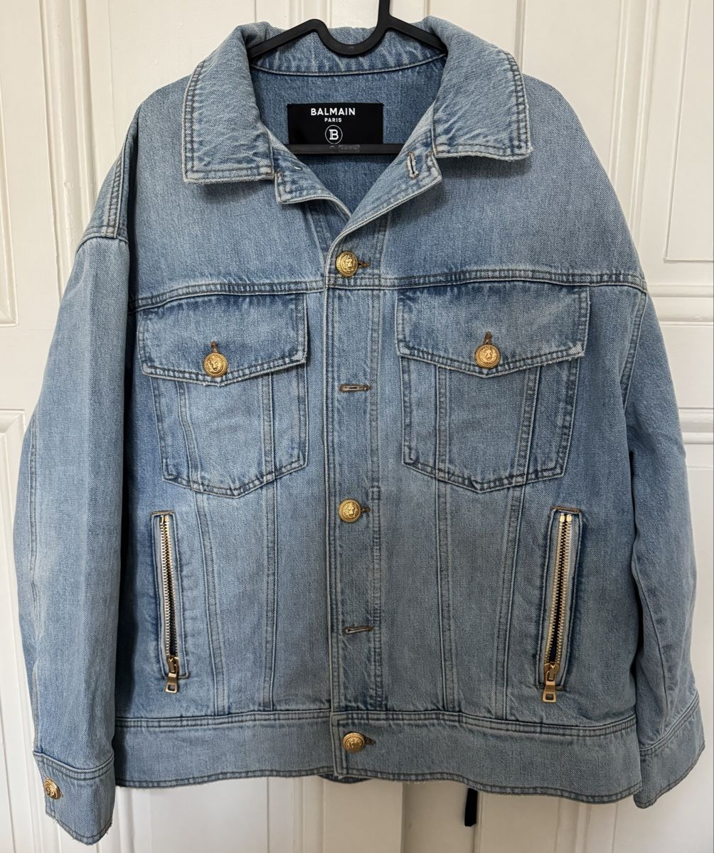 Balmain Giacche: Blouson en jean Balmain 36 – Nuovo (secondo la descrizione) da St-Légier-Chiésaz venduto da joe_5gxd 2