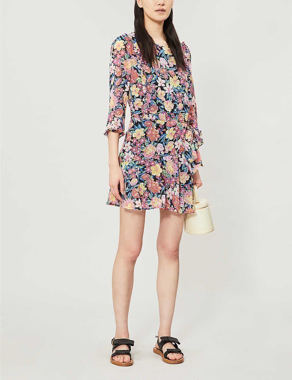 Vestiti: Robe CLAUDIE PIERLOT à fleurs – Nuovo e nell'imballaggio originale da La conversion venduto da Repio
