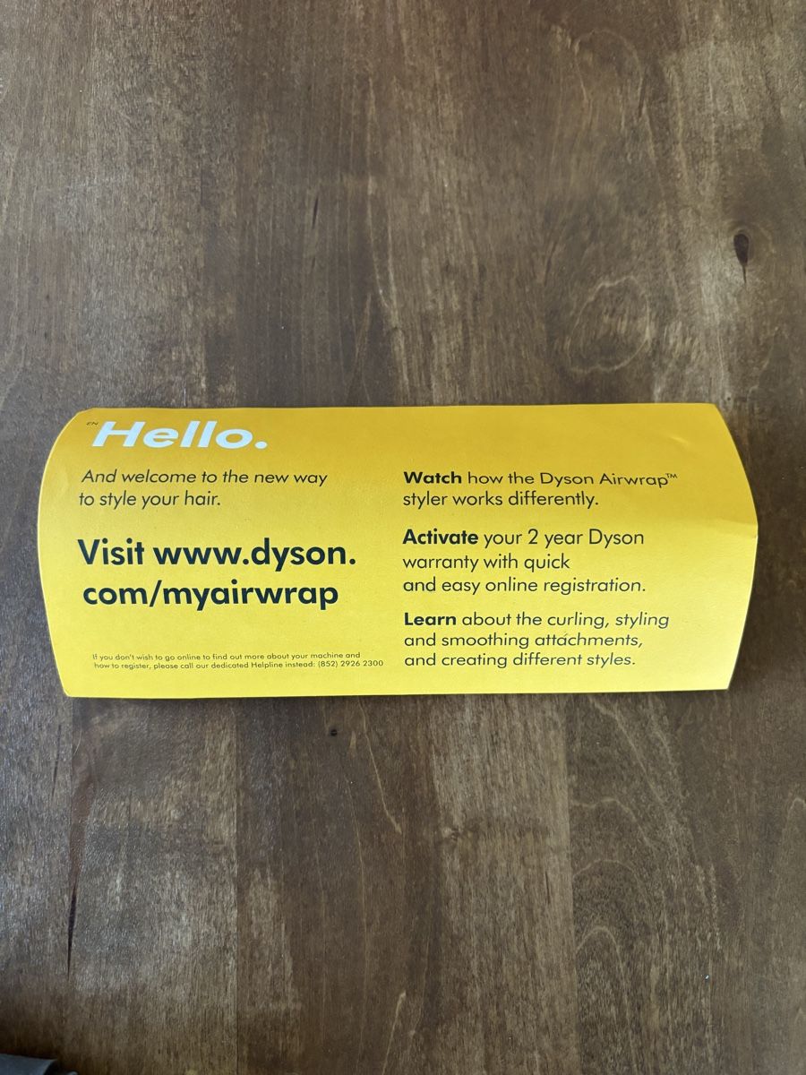 Dyson Lockenstäbe & Haarglätter: Dyson Air Wrap – Gebraucht aus Merligen von jimmylein 4