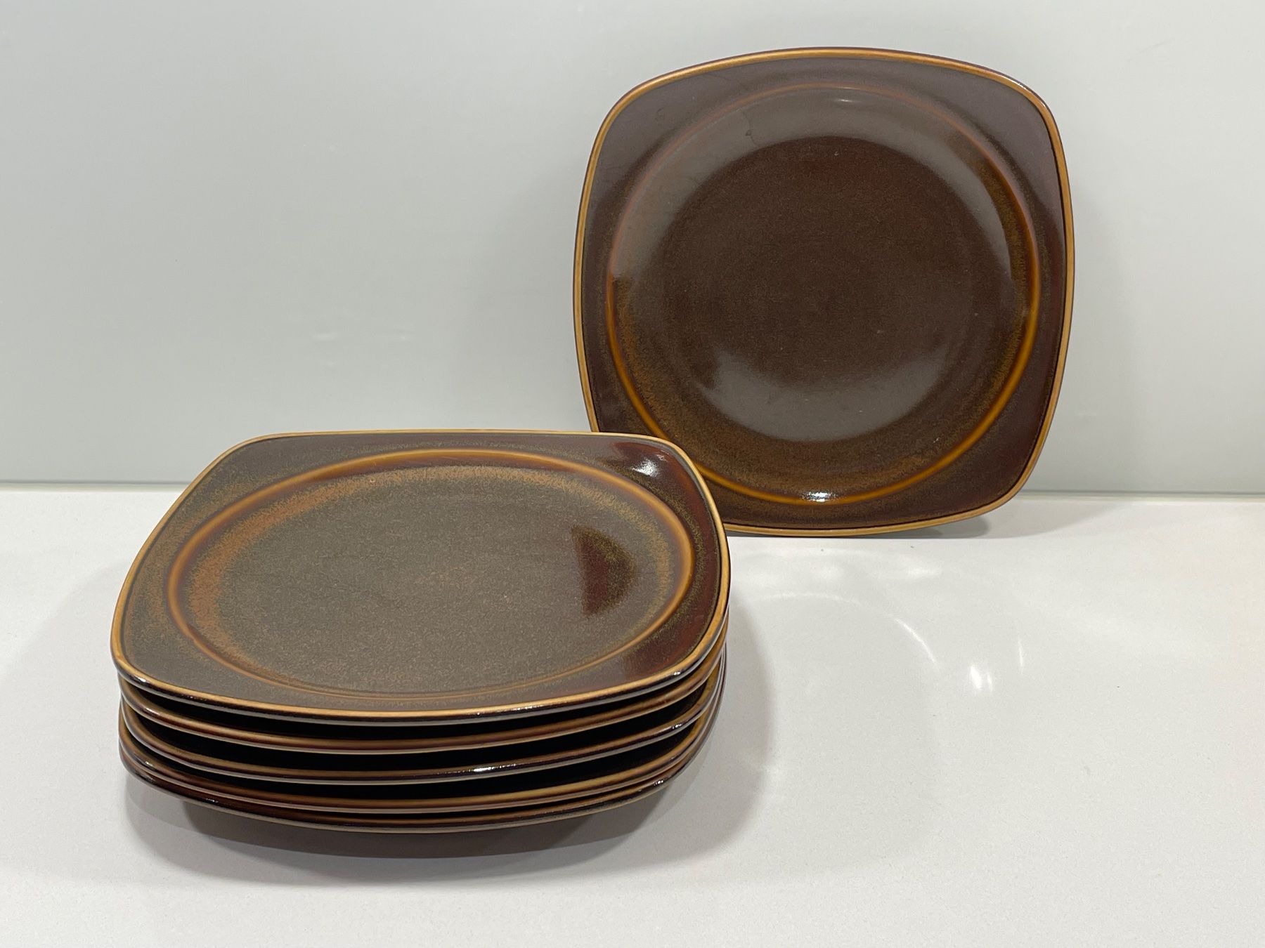 Set di piatti: 6er Set Vintage Schweizer Langethal - jetzt komplett – Usato da Zürich venduto da plumita 4