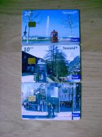 3 Swisscom Taxcard Telefonkarten 5 10 20 CHF gebraucht