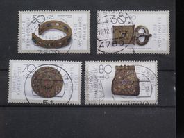 BRD 1987 Gold & Silberschmuck gest