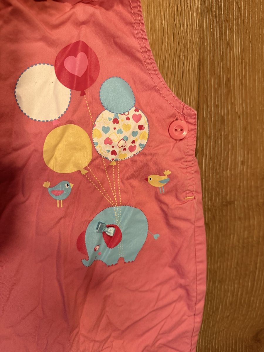 Pantaloni: Latzhose Elefanten Grösse 68 – Usato da Pragg-Jenaz venduto da gobrist 1