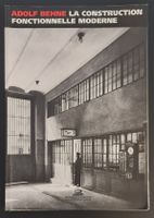 La Construction Fonctionnelle Moderne Adolf Behne Éds Villet