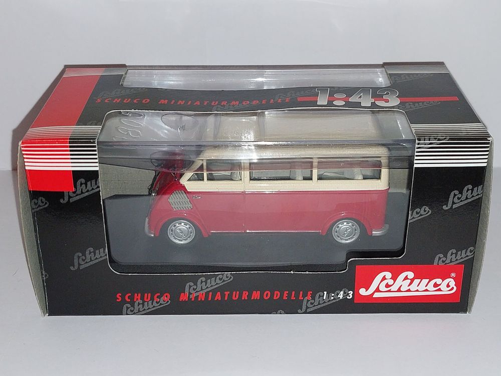 Miniature Schuco 1/43 DKW Schnellaster Bus 1954 - Version Ambulance - Édition Limitée (1000 Pièces)