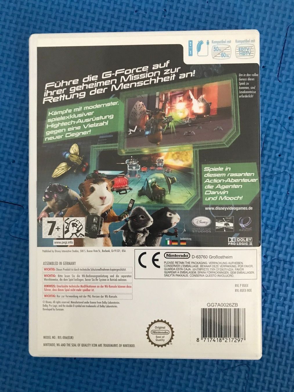 Nintendo Spiele: Disney G-Force Nintendo Wii – Gebraucht aus Gossau SG von schlitzerdemon 2