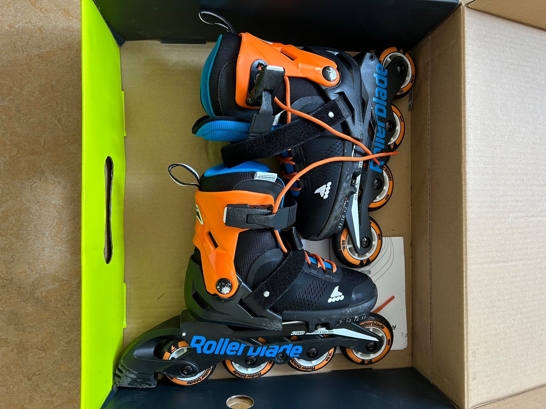 Pattini in linea & Pattini a rotelle: Verstellbare Inlineskates 28-32 – Usato da Greifensee venduto da Kgao 1
