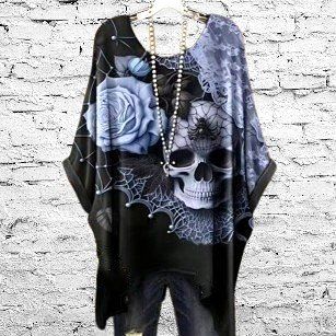 💀🌸 Rock’n’Roses – Oversize Skull T-Shirt für Damen 🤘💋