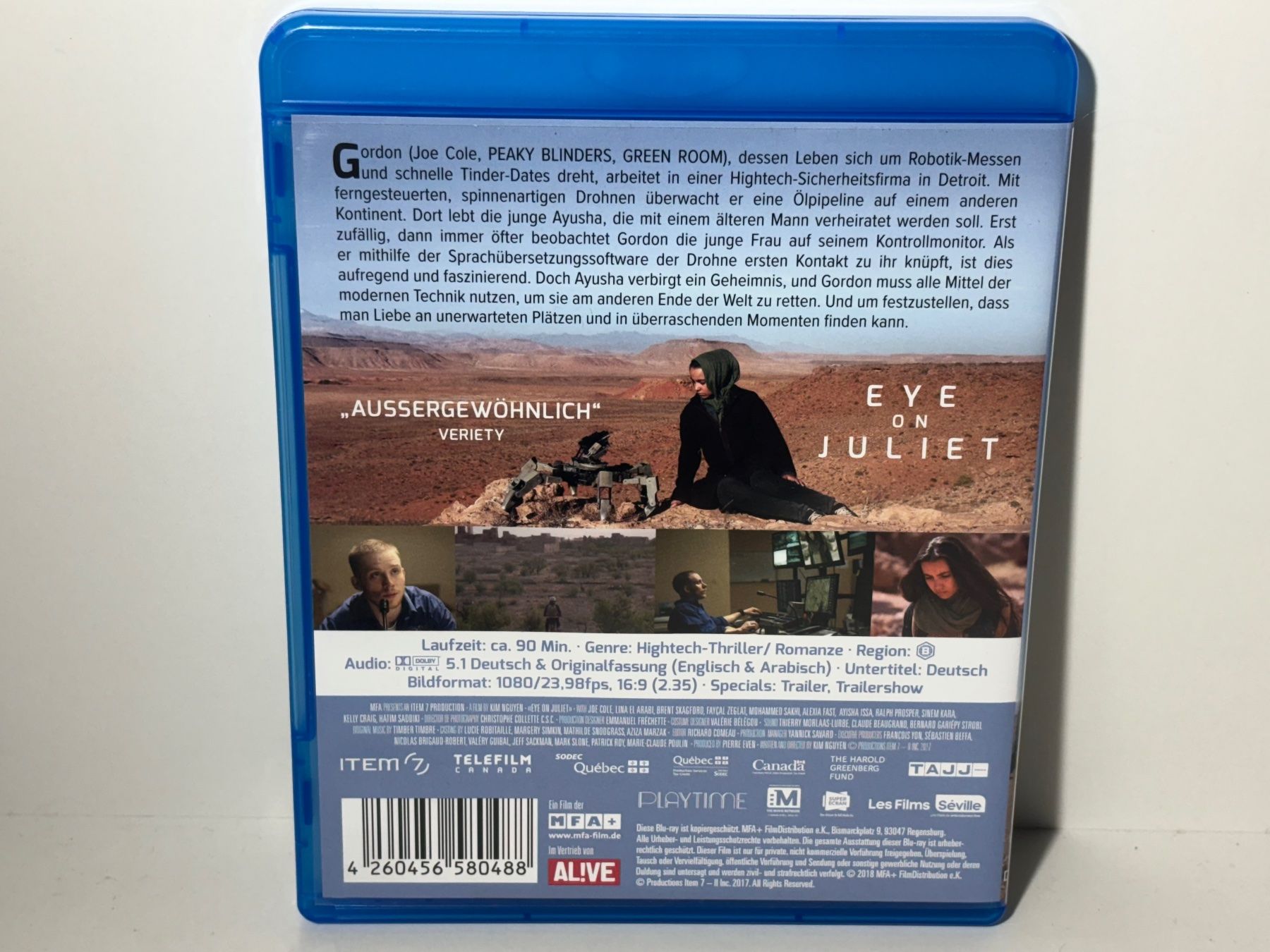 Alle DVDs: Eye on Juliet Blu Ray – Gebraucht aus Wilderswil von Sstriker 1