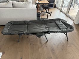 Feldbett, Sitzaufsatz und Tasche