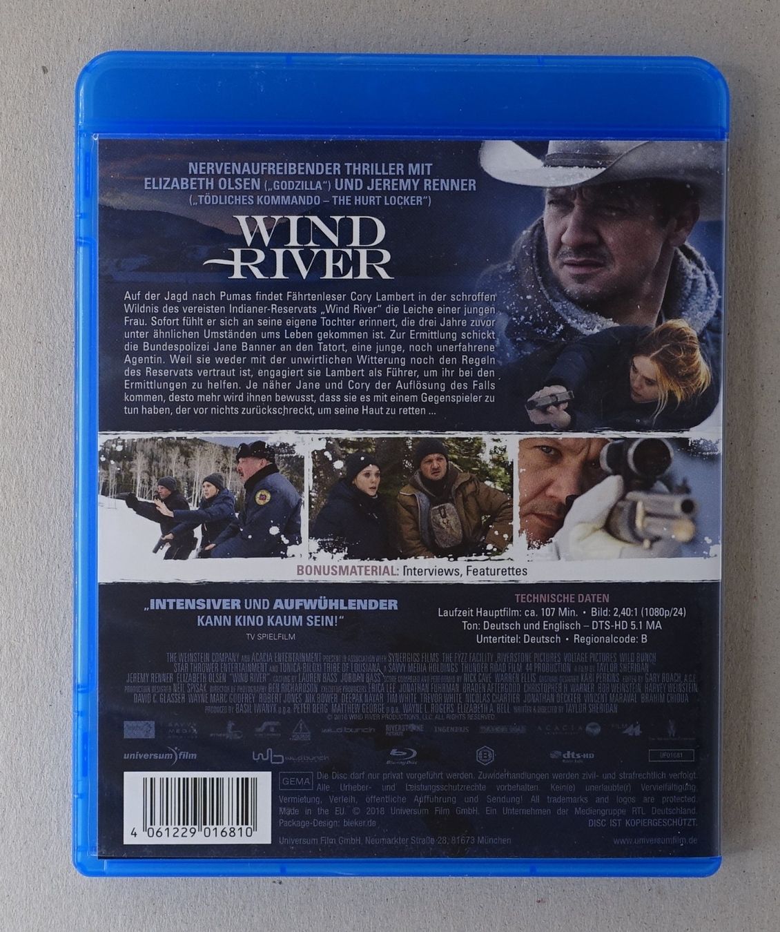 Tutti i DVDs: Wind River – Usato da Sessa venduto da fraenklishop 1