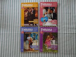 4 alte ROMANA - Liebes-ROMANE - M364