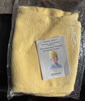 Jemako Haartuch Turban gelb neu in Originalverpackung