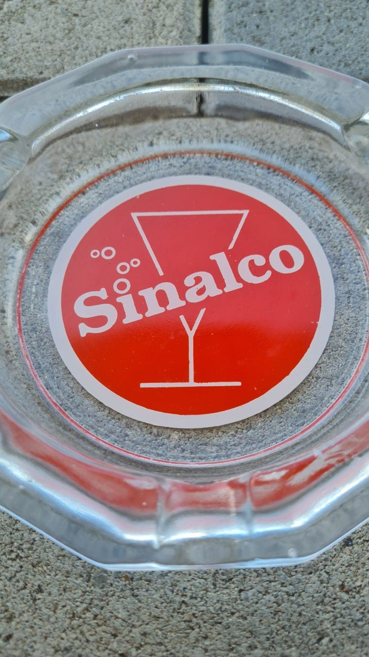 Sinalco Portacenere: Rauchen / Zigarren / Glas / Aschenbecher / Sinalco / 1970er – Nuovo (secondo la descrizione) da Safenwil venduto da Husqi2000 1