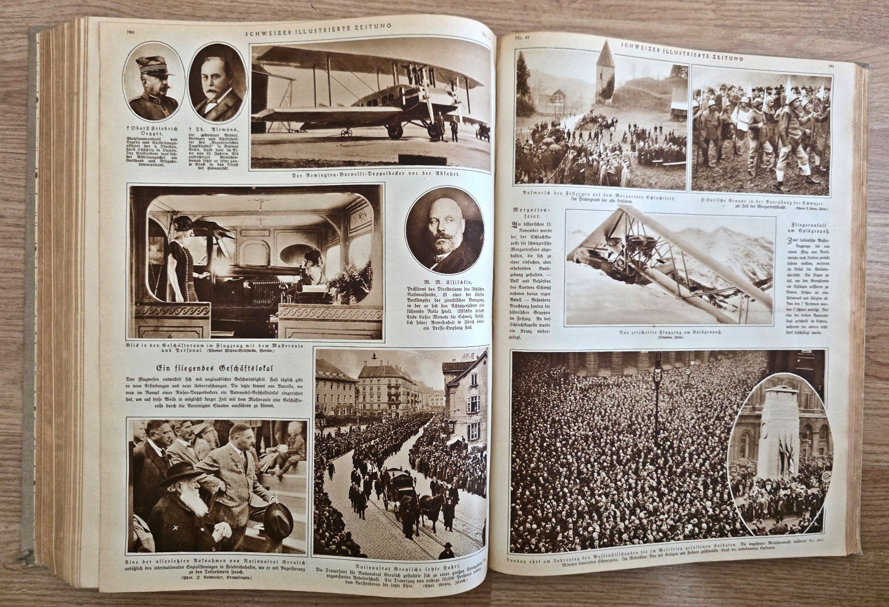 Zeitschriften & Magazine: Schweizer Illustrierte - Jahr 1925 - komplett, gebunden – Gebraucht aus Basel von chrisKB 8