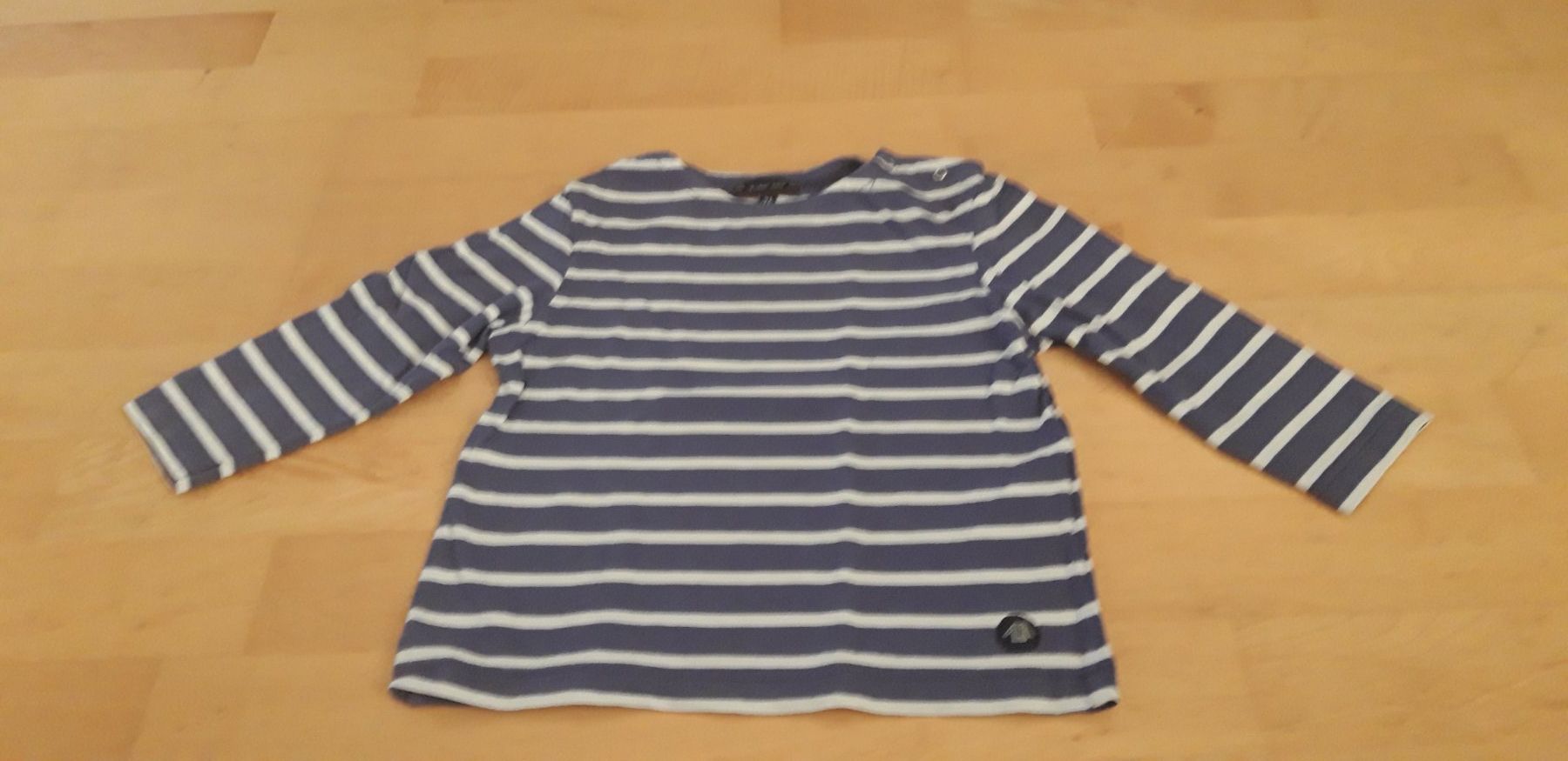 Camicie, Top & T-shirt: Bretonisches Langarmshirt Gr. 86/92 gestreift – Usato da Thürnen venduto da kru_88hd