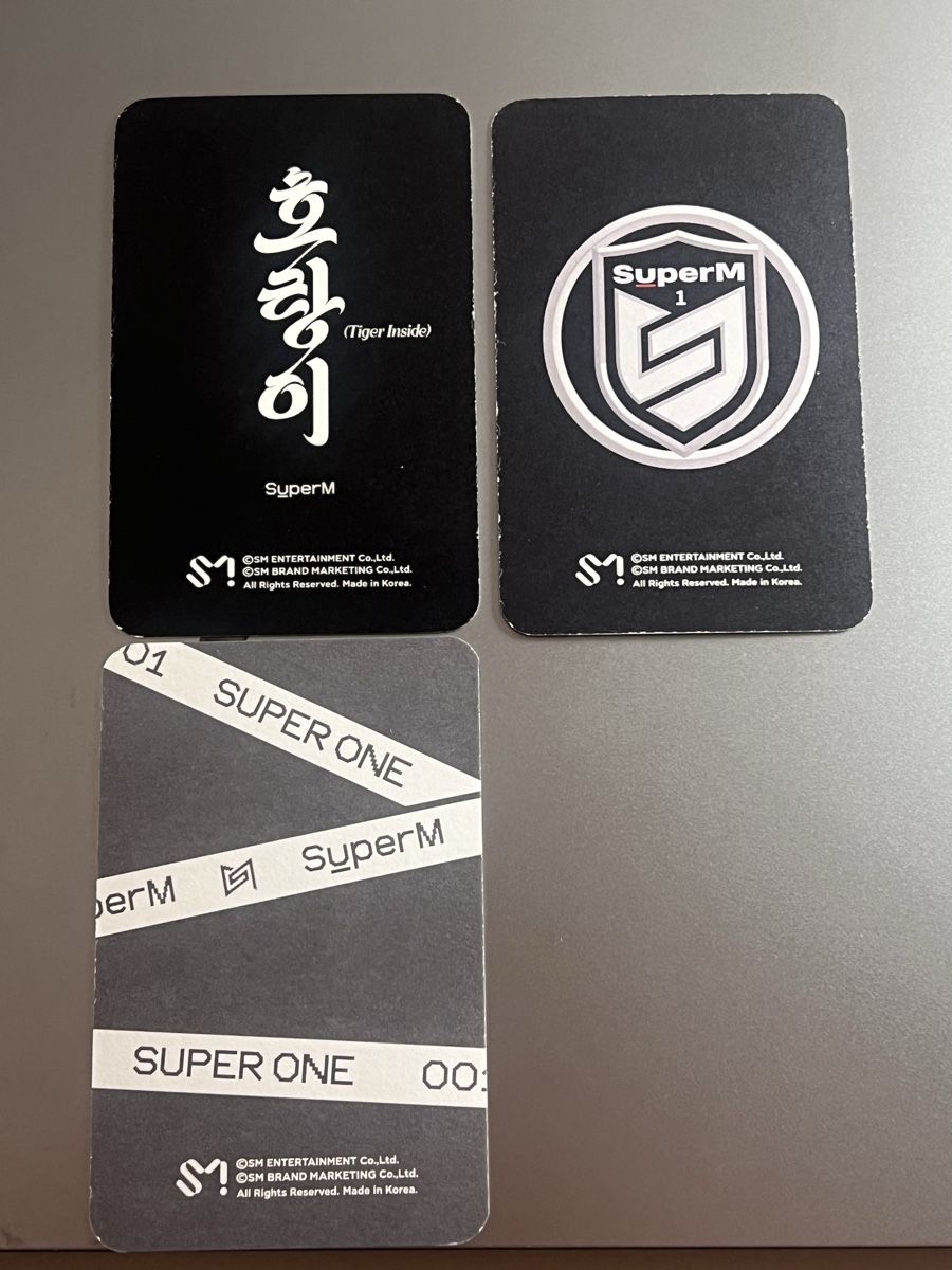 Carte collezionabili: Kpop SuperM Ten Photocards  – Nuovo (secondo la descrizione) da Niederweningen venduto da this_that 1