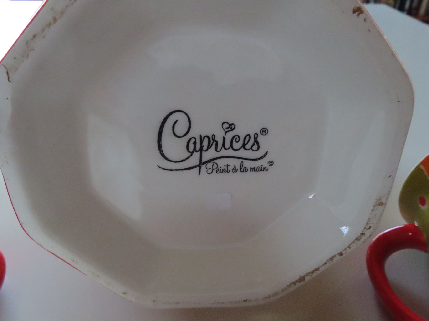 Set di piatti: Krug mit Tassen "Caprices" handbemalt ***NEU*** Geschenkidee – Nuovo (secondo la descrizione) da Wallenried venduto da Asyano 5