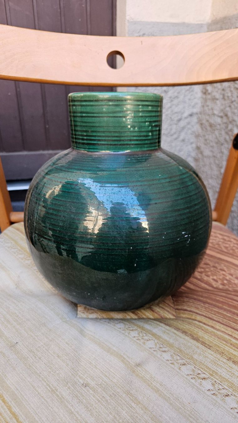 Vasi & Recipienti: Vaso verde anni '60 – Usato da Melano venduto da H-Sara