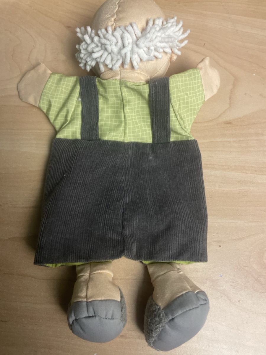 Haba Bambole: HABA Handpuppe Opa, Stoffpuppe, Neu, – Nuovo e nell'imballaggio originale da Obergerlafingen venduto da cabo4 1
