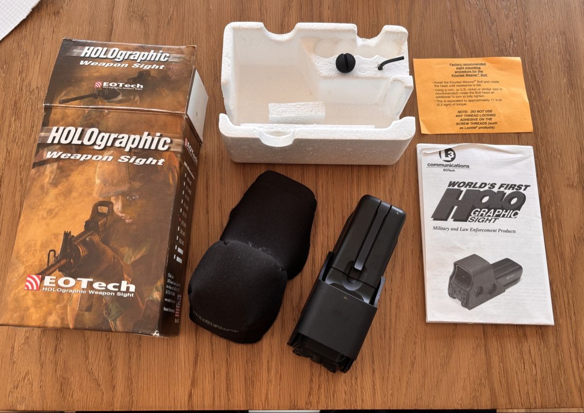 Eotech Objectifs: EOTech Holographic Weapon Sight 512.A65 – D'occasion à Stachen par stachi08 6