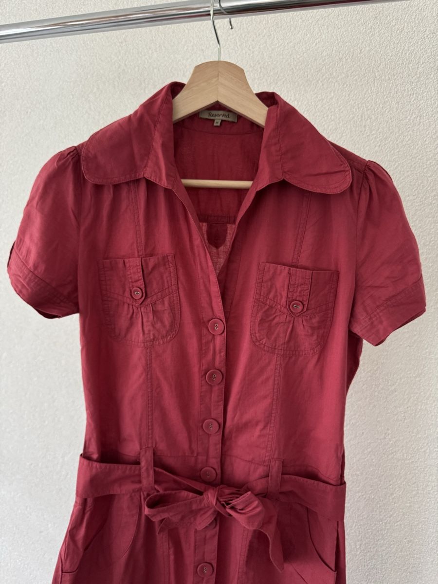 Vestiti: Leichtes rotes Kleid, S – Usato da Granges VS venduto da rvn 1