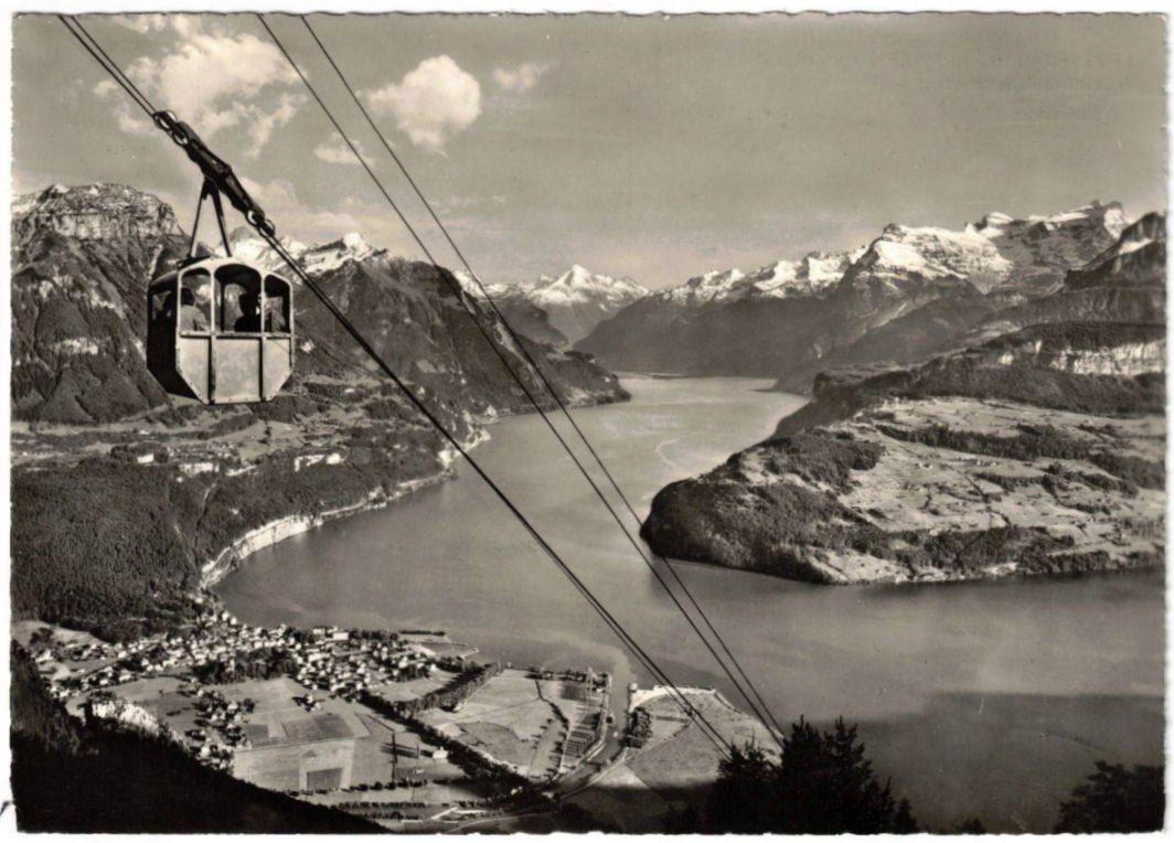 Cartes postales: Brunnen - Luftseilbahn Urmiberg – D'occasion à Binningen par Mountainrider