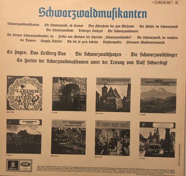 Schallplatten: Schwarzwaldmusikanten (LP) – Gebraucht aus Grüningen von azulmarron 1