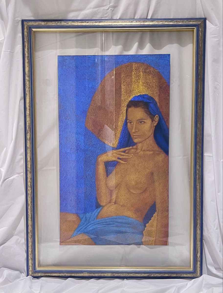 Dipinti: Tableau Jacques Biolley  "Les paroles silencieuses" – Usato da lausanne venduto da sultan18
