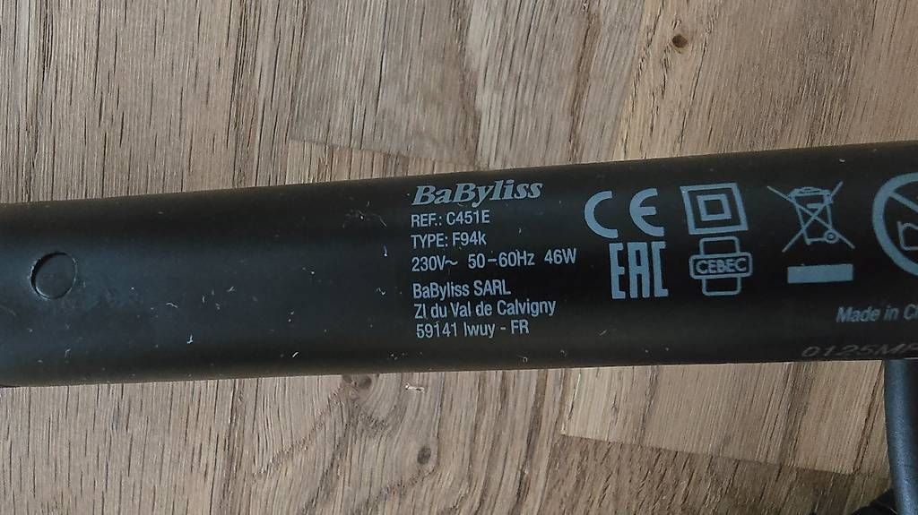 BaByliss Lockenstäbe & Haarglätter: Lockenstab Rose Quartz 25 mm - Neu – Gebraucht aus Rupperswil von Bella_ 2