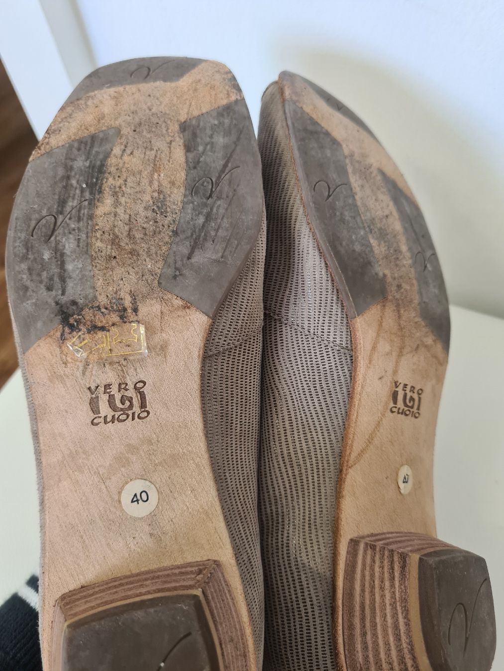 Scarpe da donna: Vabeene Vintage Schnürschuhe Gr. 40, Echtleder – Usato da Adligenswil venduto da FriedasWelt 4