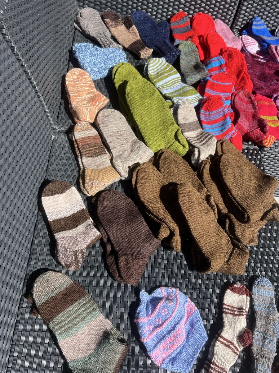 Calze: Diverse Wollsocken Handarbeit – Nuovo e nell'imballaggio originale da Bülach venduto da Cucculi 4